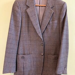 Ermenegildo Zenga Sports Coat Vintage Men's Blazer Wool and Cashmere SZ 42R